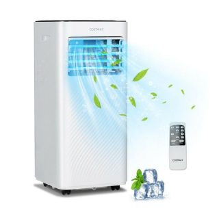 Air Conditioners | 10000 BTU(Ashrae) Portable Air Conditioner with 4 Modes Black Air Conditioners Air Conditioners