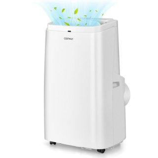 Air Conditioners | 12000 BTU(Ashrae) 3-in-1 Portable Air Conditioner with Remote Control White Air Conditioners Air Conditioners