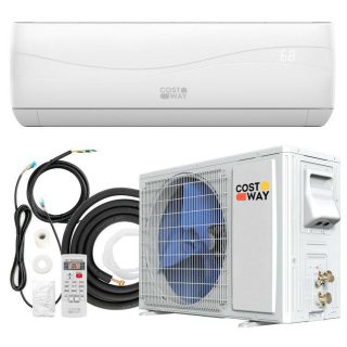 Air Conditioners | 18000 BTU 19 SEER2 208-230V Ductless Mini Split Air Conditioner and Heater White Air Conditioners Air Conditioners