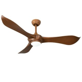 Ceiling Fans | 52 Inch Ceiling Fan with Light Reversible DC Motor Walnut Ceiling Fans Ceiling Fans