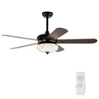 Ceiling Fans | 52 Inches Ceiling Fan with Remote Control Walnut Ceiling Fans Ceiling Fans