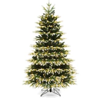 Christmas | 6/7 Feet Hinged Christmas Tree with 350/500 LED Lights Remote Control Christmas Christmas