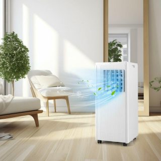 Climate Control Appliances | 10000 BTU Portable Air Conditioner Cools up to 350 Sq wth 24H Timer White Air Conditioners Air Conditioners