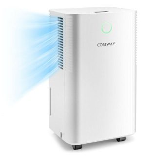 Dehumidifiers | 1750 Sq. Ft 32 Pints Dehumidifier with Auto Defrost and 24H Timer Drain Hose White Climate Control Appliances Climate Control Appliances