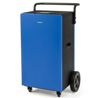 Dehumidifiers | 215 Pints 8000 Sq.Ft Commercial Dehumidifier For Home and Basement with 24H Timer Blue Climate Control Appliances Blue