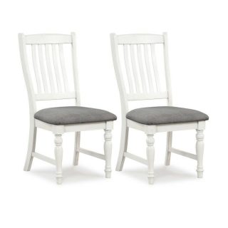 Dining Chairs | Set of 2 Dining Chairs Kitchen Side Chair with Solid Wood Legs White Dining Chairs Dining Chairs