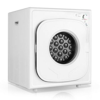 Dryers | 1500W Compact Laundry Dryer with Touch Panel White Dryers Dryers