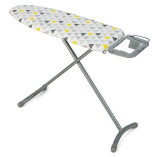 Dryers | 44 x 14 Inch Foldable Ironing Board with Iron Rest Extra Cotton Cover White Dryers Dryers