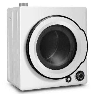 Dryers | Compact Electric Tumble Laundry Dryer with Stainless Steel Tub White Dryers Dryers