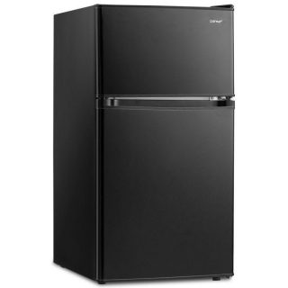 Refrigerators & Freezers | 3.2 Cu. Ft Compact Mini Fridge with 5 Temperature Settings Black Kitchen Appliances Black