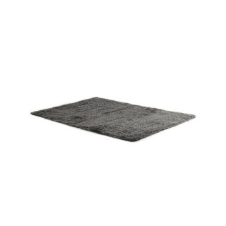 Rugs | 5 x 7 Feet Modern Rectangular Soft Shag Area Rug for Living Room Bedroom Gray Decorative Accessories Gray