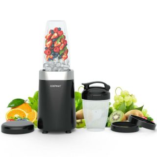 Small Appliances | 1000W Portable Blender with 6-Blade Design Black Kitchen Appliances Black