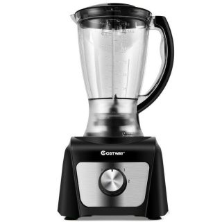 Small Appliances | 8 Cup Food Processor 500W Variable Speed Blender Chopper with 3 Blades Black Kitchen Appliances Black