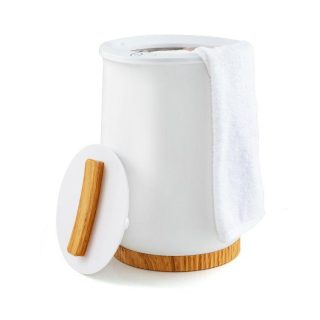 Washers & Dryers | 20L Hot Towel Bucket with 1-Minute Quick Heating and 60-Minute Auto Shut off White Dryers Dryers