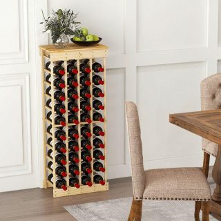 Wine Racks | 40 Bottles Modular Wine Rack Kitchen Organization Wine Racks