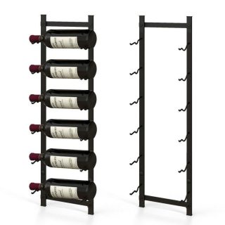 Wine Racks | 6/9/12-Bottle Rustproof Wall-Mounted Wine Rack Kitchen Organization Wine Racks