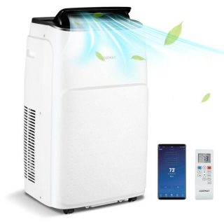 Air Conditioners | 13000 BTU(Ashrae) Portable Air Conditioner with App and Heater White Air Conditioners Air Conditioners